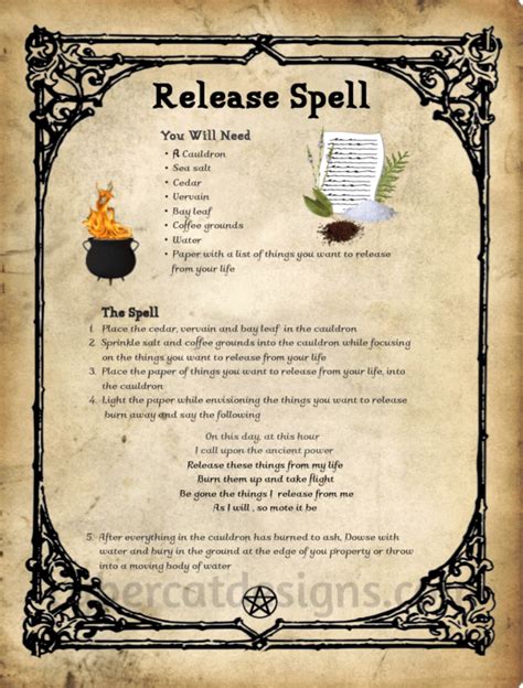 Release the spell